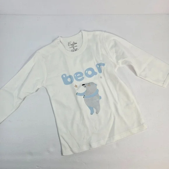 Baby Bear Outfit Set – 4-Piece – 100% Pima Cotton – Size 4 (New) - Picture 5 of 14